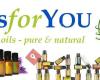 Oils for you - naturreine ätherische Öle - eine Wohltat für Körper & Seele