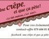 Une crêpe et que ça pète